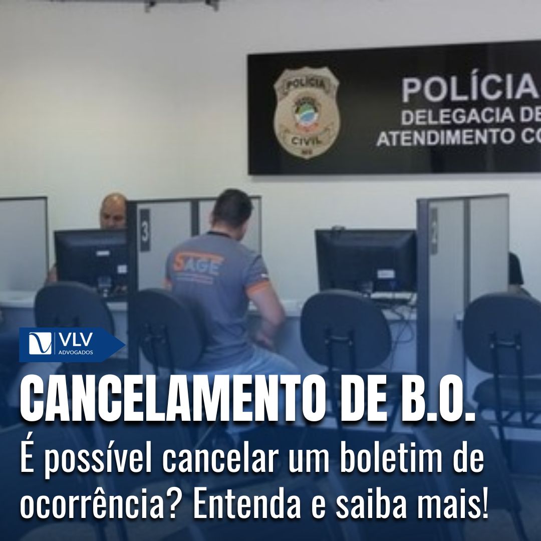 cancelar Boletim de Ocorrência