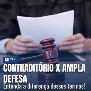 princípio do contraditório e ampla defesa